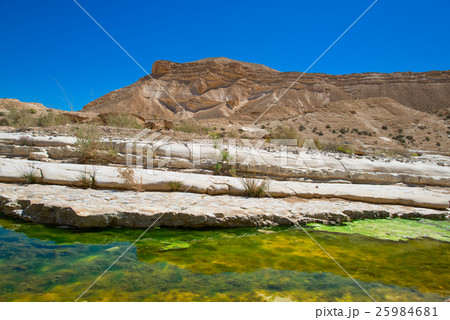 Water in the desert of Negev, Israel 25984681