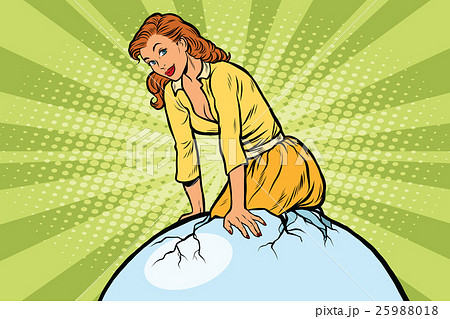 Beautiful girl hatch from eggs 25988018