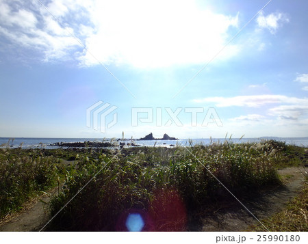 神奈川県 真鶴半島 名勝 三ツ石 25990180