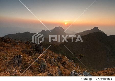 Landscape sunset at Doi Luang Chiang Dao Landscape sunset at Doi Luang Chiang Dao 25990463
