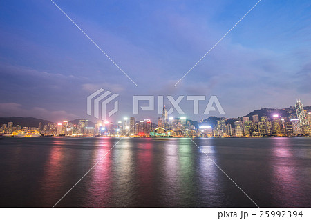 Hong Kong city, view from Victoria Harbour Hong Kong city, view from Victoria Harbour 25992394