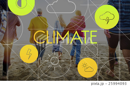 Climate Forecast Overcast Season Temperature Concept 25994093