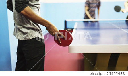 Table Tennis Ping-Pong Friends Sport Concept 25995488
