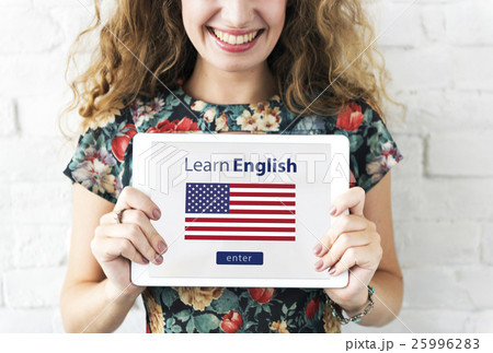 Learn English Language Online Education Concept 25996283
