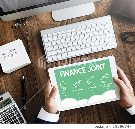 Crowdfunding Startup Business Crowdsourcing Cooperation Graphic Concept 25996747