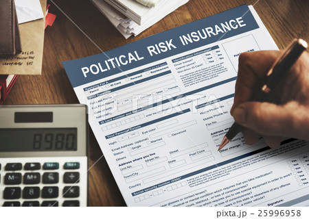 Political Risk Insurance Failure Financial Concept Political Risk Insurance Failure Financial Concept 25996958