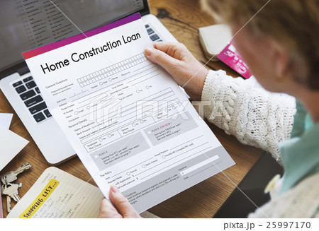 Home Construction Loan Document Form Concept 25997170