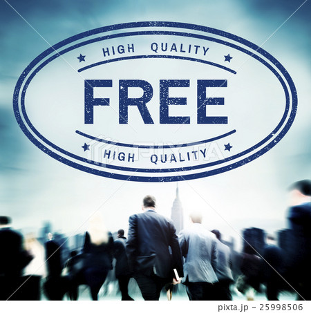 Free Gift High Quality Brand Product Concept Free Gift High Quality Brand Product Concept 25998506