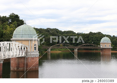 東京都の多摩湖の風景 26003389