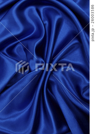 Smooth elegant blue silk or satin luxury cloth Smooth elegant blue silk or satin luxury cloth 26003586