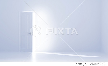 開くドアのイラスト素材