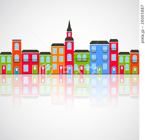 Abstract background. City theme. Vector 26005887
