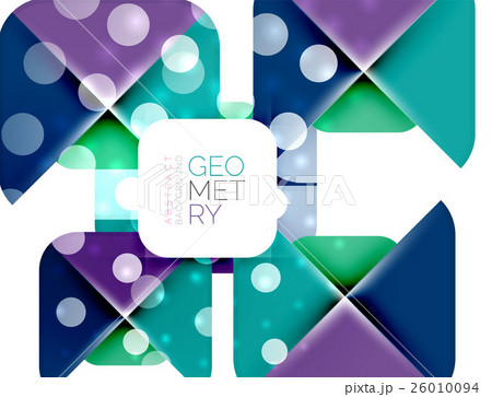 Glittering abstract geometric background Glittering abstract geometric background 26010094