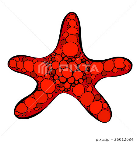 Red starfish Red starfish 26012034