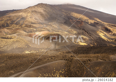 Etna volcano craters in Sicily, Italy Etna volcano craters in Sicily, Italy 26014182