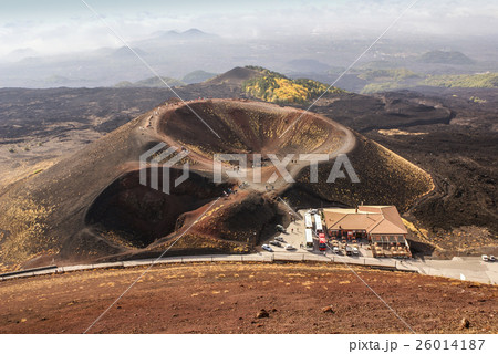 Etna volcano craters in Sicily, Italy Etna volcano craters in Sicily, Italy 26014187
