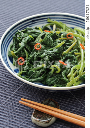 空芯菜の炒め物 空芯菜の炒め物 26017321