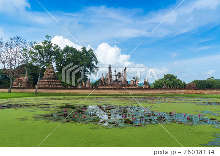 The Sukhothai Historical Park in Thailand The Sukhothai Historical Park in Thailand 26018134