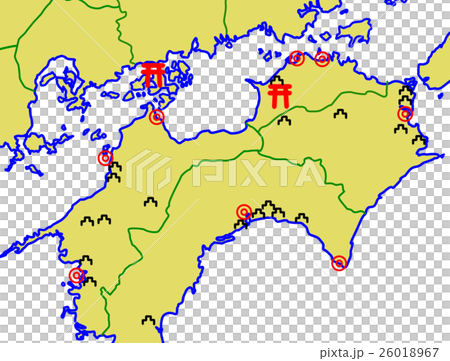 Iyo Country Map Muromachi Period late 26018967
