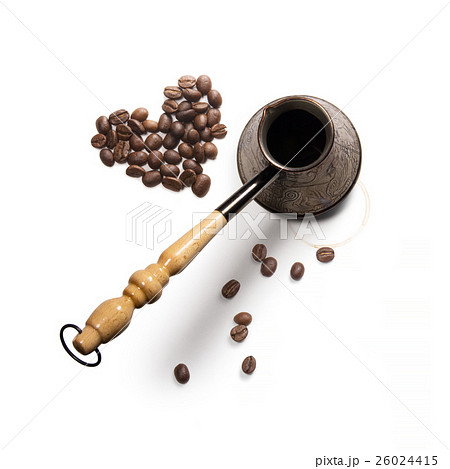 coffee attributes on a white background 26024415