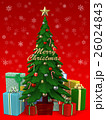 クリスマスツリー　3DCG  26024843