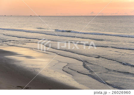 Sunset on thailand beach. Sunset on thailand beach. 26026960