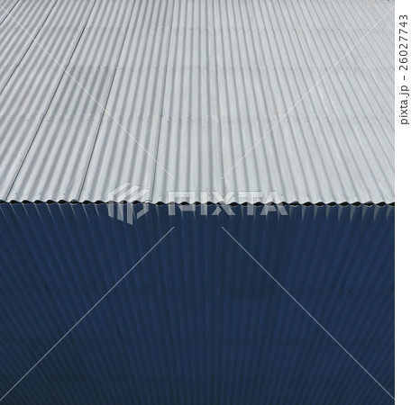 Top view of the slate roof of the house 26027743