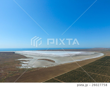 Vineyards near the salt lake.  26027758