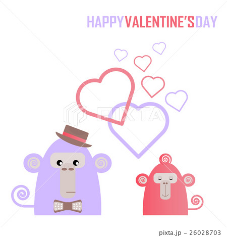 postcard with a Valentine's day gift 26028703