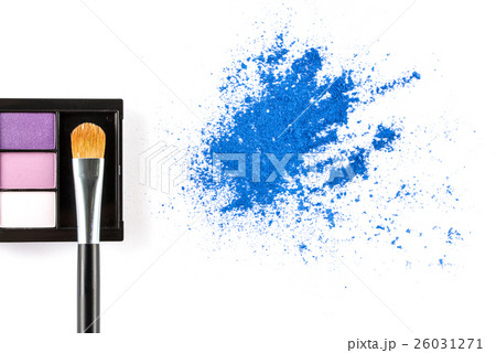 blue Powder Eyeshadow and Make up Palette blue Powder Eyeshadow and Make up Palette 26031271