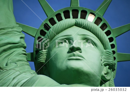 Statue of liberty アメリカ 自由の女神像 海外旅行の写真素材