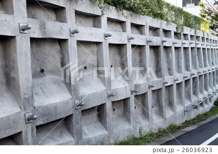コンクリート擁壁 26036923