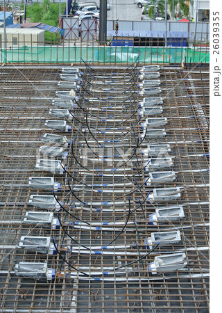 Pre-stress cable laid in round ducting Pre-stress cable laid in round ducting 26039355