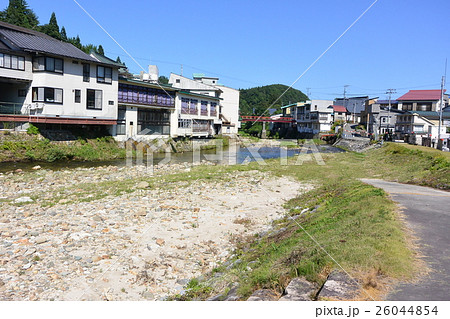 赤倉温泉付近を流れる最上小国川 26044854