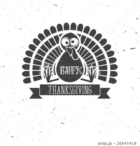 Happy Thanksgiving. Vector illustration. 26045418