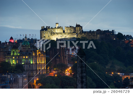 Edinburgh city from Calton Hill, Scotland, uk, Edinburgh city from Calton Hill, Scotland, uk, 26046729