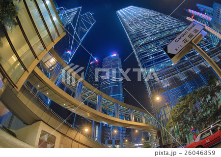 Modern business buildings in Central District  26046859