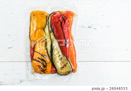 vacuum grilled vegetables 26048555