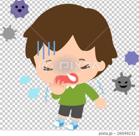 A baby with a cold and a virus 26049232