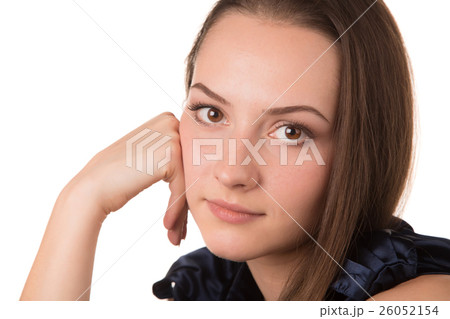 Beautiful smiling young woman 26052154