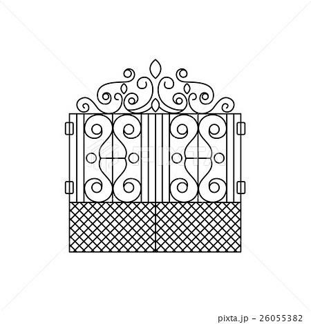 Classic Vintage Lattice Fencing Design 26055382