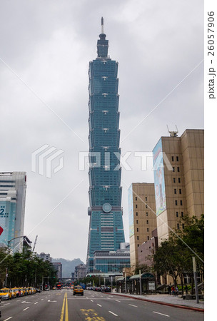 Modern buildings in Taipei, Taiwan 26057906