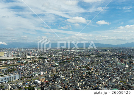 万代島ビル展望台からの東側の景色 万代島ビル展望台からの東側の景色 26059429