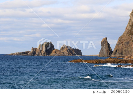 秋のジュウボウ岬を眺めて 26060130