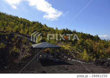 御庭・あずま屋と歩道（山梨県） 26061250