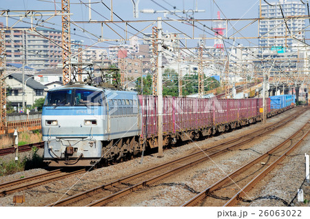 東海道本線　平塚－相模貨物　JR貨物　EF66-122（吹田） 26063022
