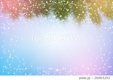 Christmas snowy background 26063201