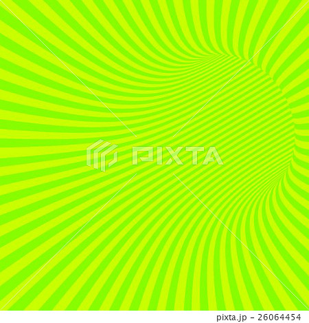 Green Striped Abstract Tunnel 26064454