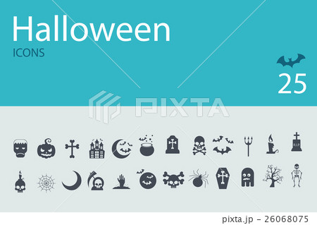 Set of Halloween characters. Scrapbook elements Set of Halloween characters. Scrapbook elements 26068075