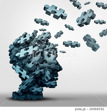 Dementia Puzzle Concept Dementia Puzzle Concept 26068592